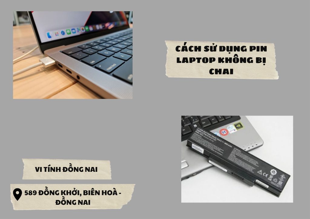 cách sử dụng pin laptop